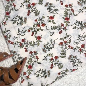 Paper‎ Crane High Neck Floral Tank